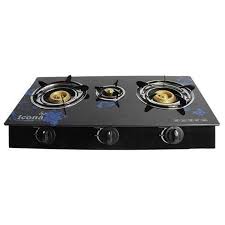 Check spelling or type a new query. Icona 3 Burner Automatic Glass Top Gas Stove Niamapa