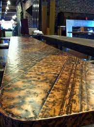 In addition to the entertainment elements the bar brings, colorful drinks, interesting wine bottles and glasses make your décor unique. 43 Super Cool Bar Top Ideas To Realize Bar Countertops Wood Bar Top Cool Bars