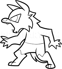 How To Draw A Werewolf For Kids Step By Step Drawing Guide By Dawn Dragoart