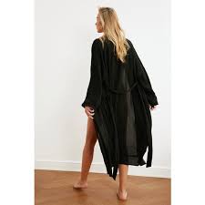 Női strandruha Trendyol Ribbon in 2021 | Black ribbon, Dresses with  sleeves, Kimono