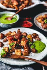 Patatas Bravas Mit Mojo Verde Eat This Foodblog Vegane Rezepte Stories Rezept Rezepte Spanisches Essen Gutes Essen