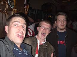 Me, Terry and Brett in Munich somewhere