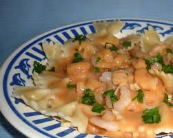 Papillons Aux Crevettes Sauce Whisky Pour 1 Pers Recette Poisson Crevettes Alimentation