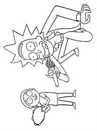 Rick and morty coloring pages; Kids N Fun Com 22 Coloring Pages Of Rick And Morty