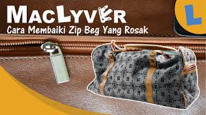 Yang selalu menjadi masalah dengan seluar jeans ini jika zip seluar rosak. 01 Maclyver Cara Baiki Zip Beg Yang Rosak Youtube
