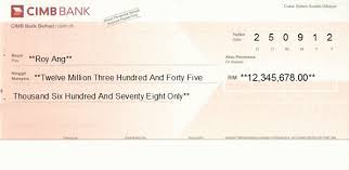 This link is provided for your convenience only and shall not be considered or construed as an endorsement or. Cheque Writing Printing Software For Malaysia Banks