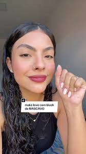 make leve que amo, pra ir pro trabalho!! 💌 aproveitei e testei o novo  blush da @MASCAVO protetor solar: photoage water deramge corretivo: natura  una cor 21n blush: mascavo cor oak máscara de cílios: ...