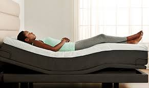 Reverie rev 7s qn 7s adjustable bed base wireless wall hugger reverie adjustable beds mattresses adjustable bed mattress Reverie Adjustable Bed 7s Textured Motionflex Base With Zenith Cool Sense Mattress Split King Recliner Specialist