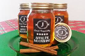 She's been making this moonshine for the past couple of years. Homemade Apple Pie Moonshine Party Inspiration