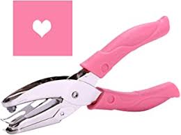 Scrapbooking punches lot 25pc+ card making fiskars marvy shapes sizes crafts a. Amazon Com Heart Paper Punch