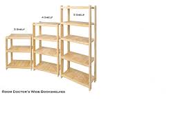 Custom bookcases have many different sizes to fit into homes, so measure the space you want the shelves. Solid Wood Bookshelf Size Wide 25 5 Inch Width