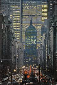 Park Avenue En 1964 Al Fondo La Grand Central Terminal Y El Edificio De La Pan Am Hoy En Dia El Met Life Park Avenue Nyc New York City New York