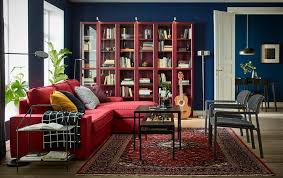 Ikea Australia Affordable Swedish Home Furniture Red Sofa Living Room Living Room Red Blue Living Room
