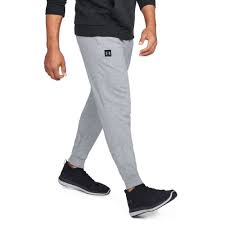 Details About Under Armour Mens Rival Fleece Joggers Grey Sports Gym Warm Breathable