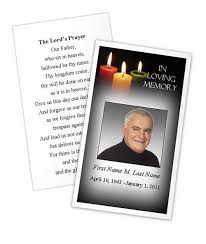 Maybe you would like to learn more about one of these? Glowing Memories Memorial Prayer Card Template Elegant Memorials