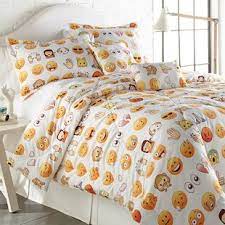 You each get your own pillow. Emoji Comforter Wayfair