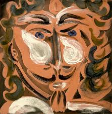 Was pablo picasso a ladies man? Pablo Picasso Visage A La Barbiche Face With Goatee 1968 1969 A R 600 Ceramic