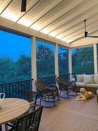 Shiplap Screened In Porch Kath Eats Real Food Porch Design Screened Porch Designs Porch Interior