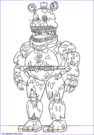 Print Nightmare Fredbear Scary Fnaf Coloring Pages In 2020 Animal Coloring Pages Fnaf Coloring Pages Coloring Pages