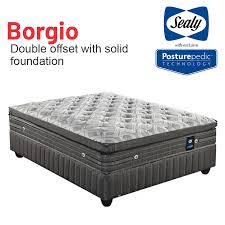 With a deep commitment to correct support and amazing comfort, sealy posturepedic has delivered better sleep to millions of happy customers. Sealy Borgio Plush Base Set Real Beds