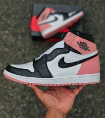 Air Jordan 1 Retro High Og Rust Pink Jordan Shoes Girls Hype Shoes Fresh Shoes