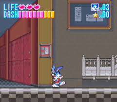 Play as the cast of tiny toon characters as you play different sport events like marathons, bungee jumping, soccer, golf, and more. Play Snes Tiny Toon Adventures Buster Busts Loose Usa Beta Online In Your Browser Retrogames Cc