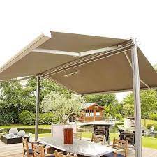 Double Sided Retractable Awnings Are Extremely Easy To Operate Last For A Long Time For More C Patio Flooring Rectangular Patio Umbrella Retractable Awning