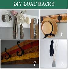 The idea of making a unique coat rack using creative diy ideas that will suit your taste and your home decorations is the motive behind writing this article which we hope to be the inspiration for your new coat rack. 20 Diy Coat Rack Ideas Tip Junkie