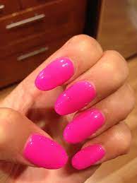 24 pcs 12 sizes ballerina jelly hot pink press on false nails glue on nails with glue and adhesive tab. Pin By Jennifer Spano Rzepecki On Nails Pink Acrylic Nails Round Nails Super Nails