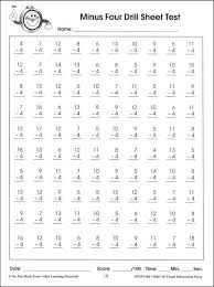 Worksheets multiplication timed test 100 problems worksheet 100 addition worksheets math facts worksheet addition. Timed Subtractions Facts On The Mark Press 9781550358971
