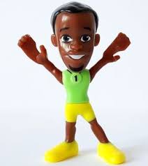 Usain bolt, kinder, i fällen häute, tunnelzug, grafik t, berühmtheit, berühmtheit liebhaber, berühmtheit, callender, gerahmter, damen ausgestattet schaufel, ich rufe fall, skins, werfen, tragetaschen, studio. Meal Toy Usain Bolt Kinder Surprise Europe Joy Teen Idols Col Sd688
