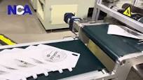 Mono material bag | NCA spout inserting and sealing machine #spoutpouch  #automation #spoutinserter