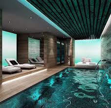 Katy Hot Springs Aquatic Facility Indoor Swimming Pool Aqua Climbing Wall Surface Lap Indoor Swimming Pool Design Indoor Pool Design Luxury Swimming Pools