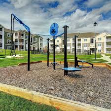 movestrong t rex outdoor fitness station at upscale community living outdoor gym amenity for outdoor workouts outdoor gym equipment outdoor fitness equipment