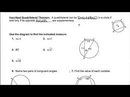 15.2 angles in inscribed quadrilaterals. 10 4 Inscribed Angles Answers Worksheet Jobs Ecityworks