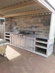 Pallet Outdoor Kitchen Outdoorkitchen Palletkitchen Http Dunway Info Pallets Index Html Design Fur Aussenkuche Palette Mobel Aus Paletten