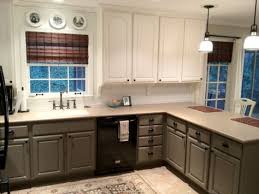Kitchen Cabinets Dark Bottom Light Top Gray 15 Ideas Home Kitchens Kitchen Cabinets Kitchen Design