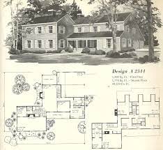 These Are Beautiful Farmhouse Variations Vintage House Plans Click On The Photos To Enlarge Colonial House Plans Vintage House Plans Farmhouse Floor Plans