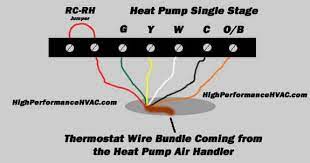 I want to replace the thermostat with a new one. Heat Pump Thermostat Wiring Chart Diagram Easy Step By Step