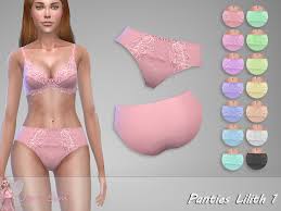 How do you use sims 4 mods ? The Sims Resource Panties Lilith 1