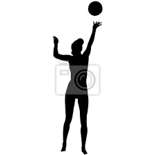 Beach volleyball w najlepszym wydaniu! Plakat Kobieta Siatkowka Plazowa Sylwetka Kobiece Siatkowka Plazowa Na Wymiar Kobieta Plaza Siatkowka Redro Pl