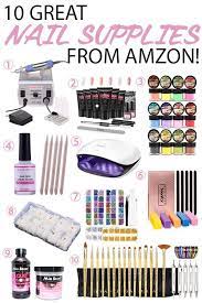 Click The Photo For Links These Are Some Nail Products That Are Available For Purchase Online Whethe Acrylic Nail Kit Acrylic Nail Supplies Diy Acrylic Nails