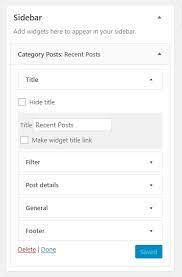 By upgrading the core recent posts widget you can display featured images, include custom post types, filter posts by category, . Category Posts Widget Wordpress Plugin Wordpress Org