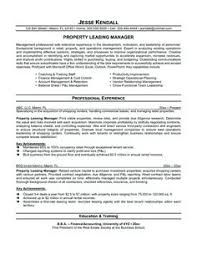 Sample Cover Letter For Leasing Agent Sample Cover Letter For Leasing Agent