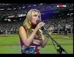 Search, discover and share your favorite star spangled banner gifs. Jessica Simpson God Bless America Live Youtube