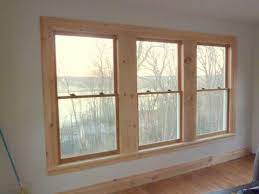 Trimming out windows and doors is one of the most important steps when installing new siding on a home. Trimming Out A Window Basement Remodeling Cheap Basement Remodel Small Basement Remodel