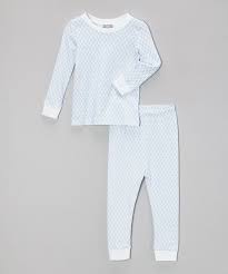 Lila Hayes Sky Blue Print Pajama Set Infant Toddler Boys