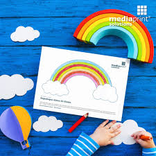 Hast du bis hierhin gescrollt, um die fakten über regenbogen bilder zu erfahren? Kinder Malen Regenbogen Mediaprint Solutions Gmbh