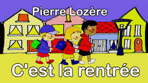 Chanson pour la rentr?e des classes. Pierre Lozere C Est La Rentree Youtube