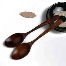 Flipam Wooden Spoon Brown Kitchen Cooking Utensils Wooden Spoons Spoon